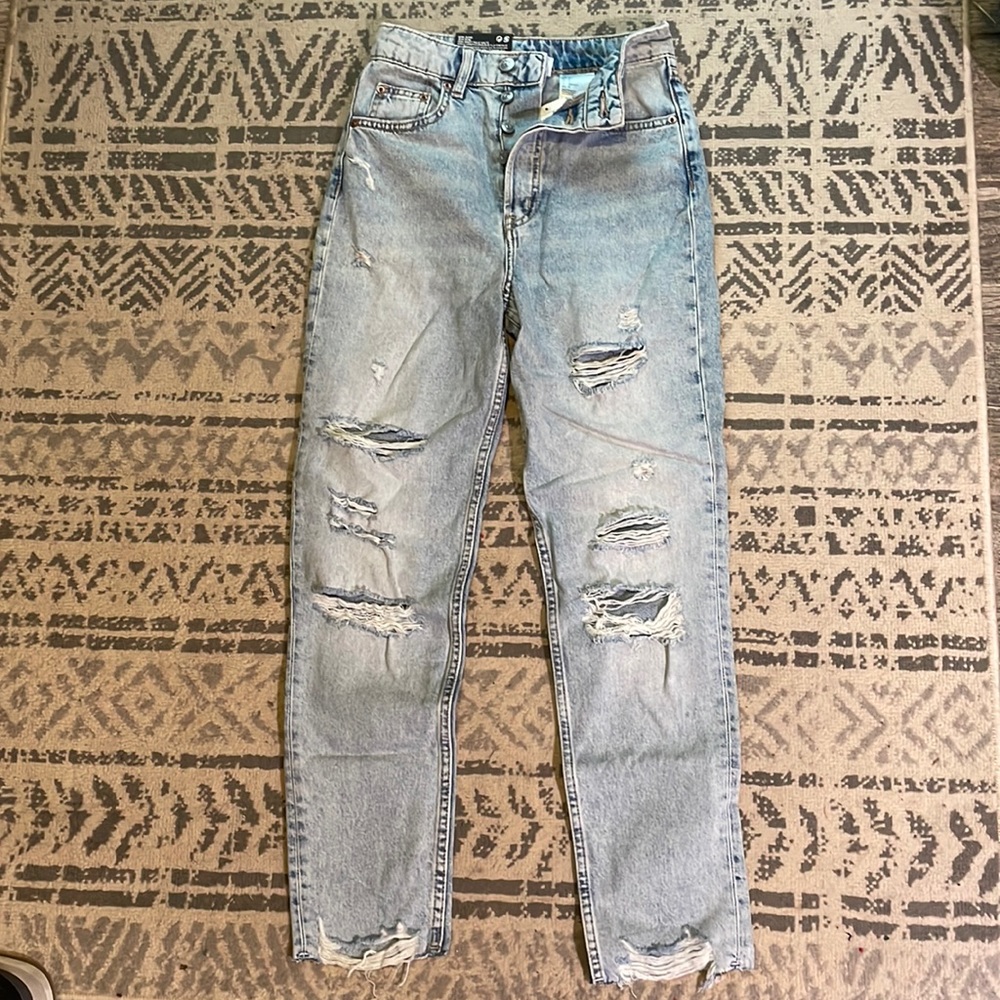 mom jeans high waist